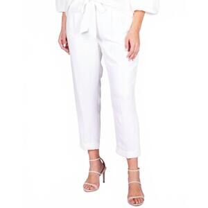 NEW CAMILYN BETH drew crepe pants in ivory